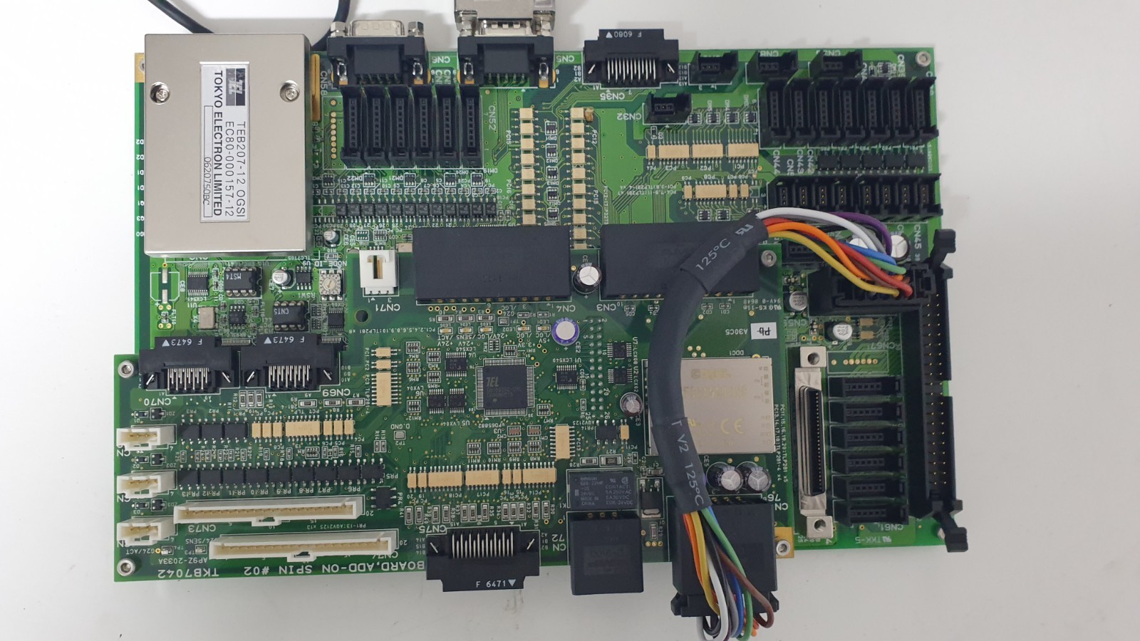 TEL Tokyo Electron BOARD ADD-ON SPIN #02 – Model TKB7042 / TKB7001