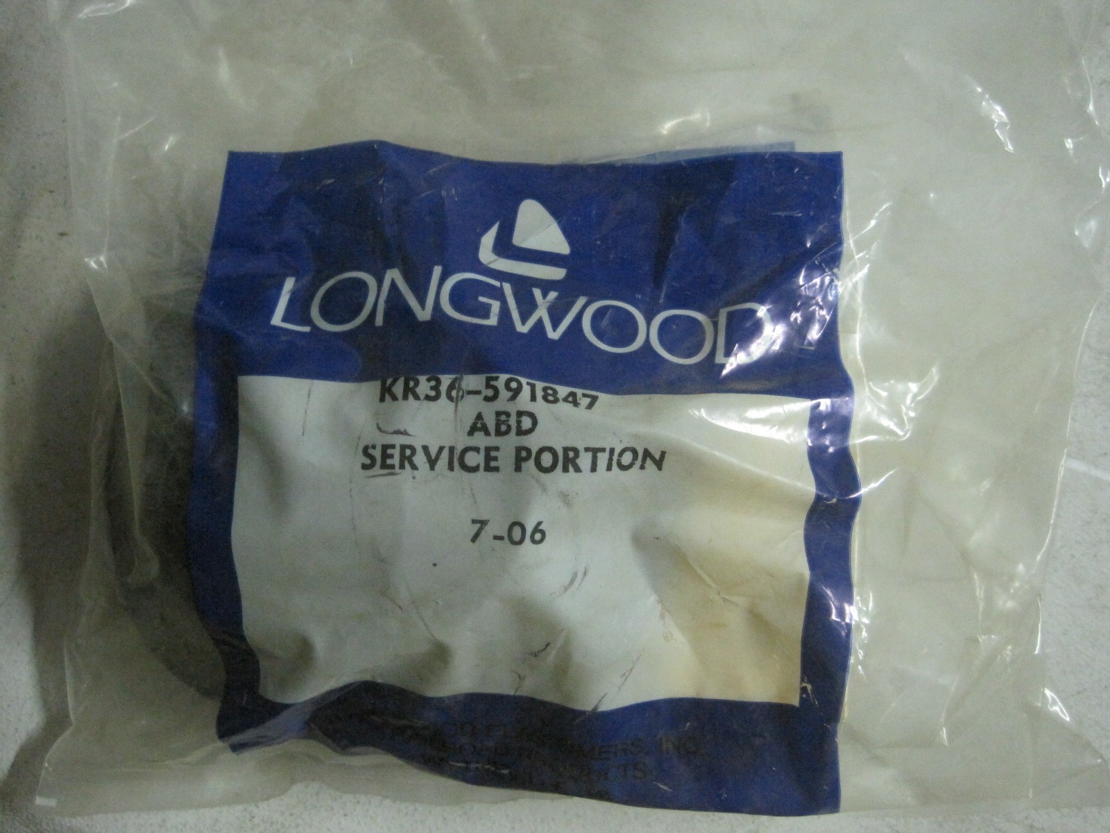 New Longwood KR36-591847 ABD Service Portion