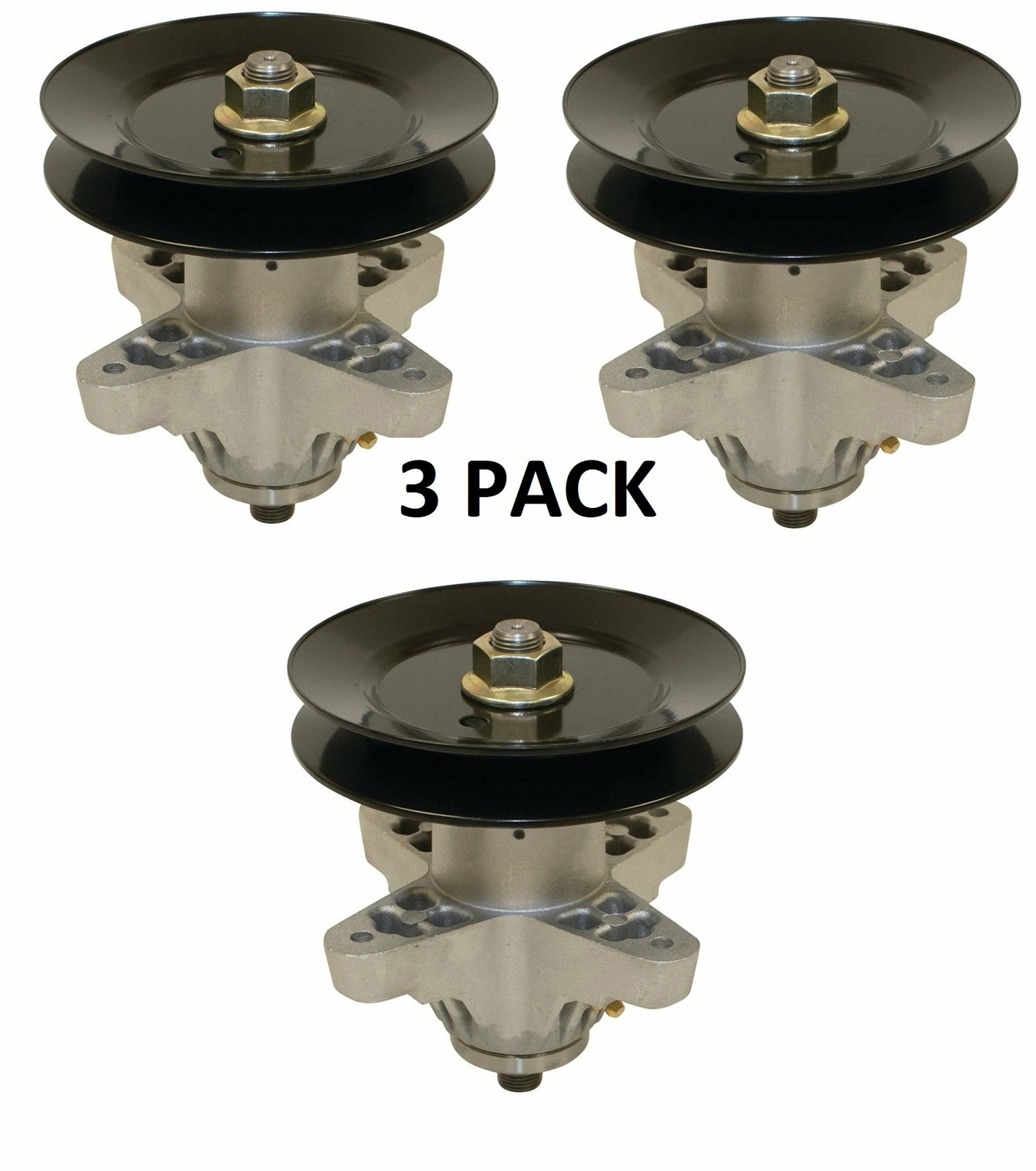 3 Pack-MTD OEM REPLACEMENT SPINDLE ASSEMBLY 918-04125C, 918-04126