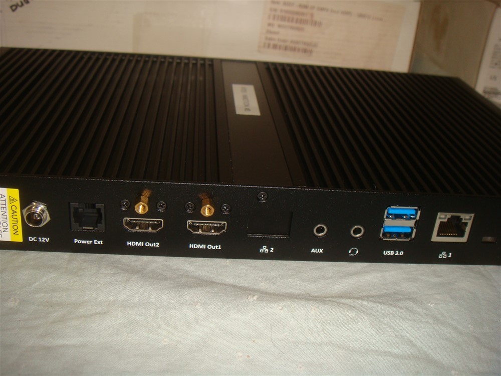 2 QTY STRATACACHE SCALA R1505G DIGITAL SIGNAGE MEDIA PLAYERS – READ!