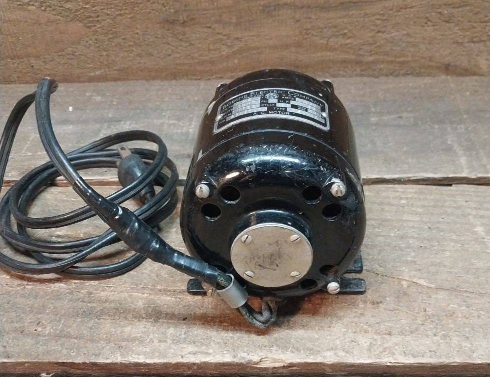 BODINE ELECTRIC COMPANY Motor, NSI-12 115AC 1/50HP 1725 RPM – Made in USA