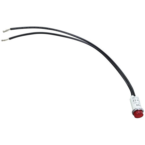 SIGNAL LIGHT 1/2″ RED 125V