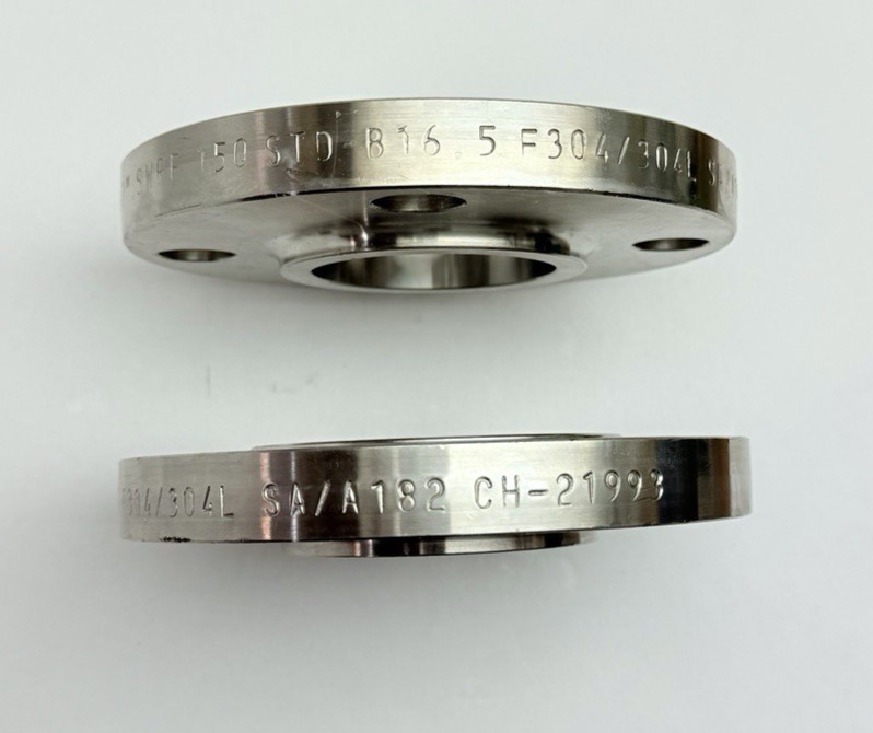 Lot Of 2, Chandan Flange 2” SWRF, 150 STD, B16.5 F304/304L, SA/A182