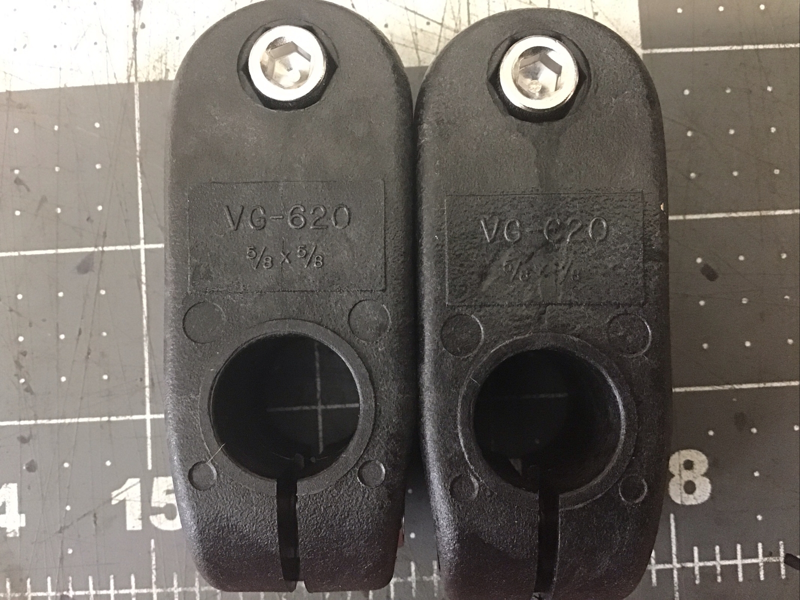 NEW VALU GUIDE CROSS BLOCK (Lot Of 2) VG-620 5/8 (LMP03F)