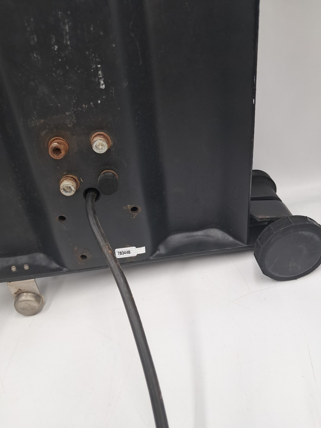OHAUS CQ25R Champ Counter Scale w CD-11 Indicator TESTED- LINE MISSING ON SCREEN