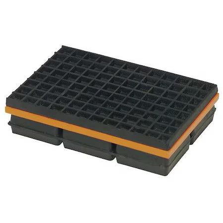 Mason Industries 2Lvp1 Vibration Isolation Pad,4X4x1 1/4 In