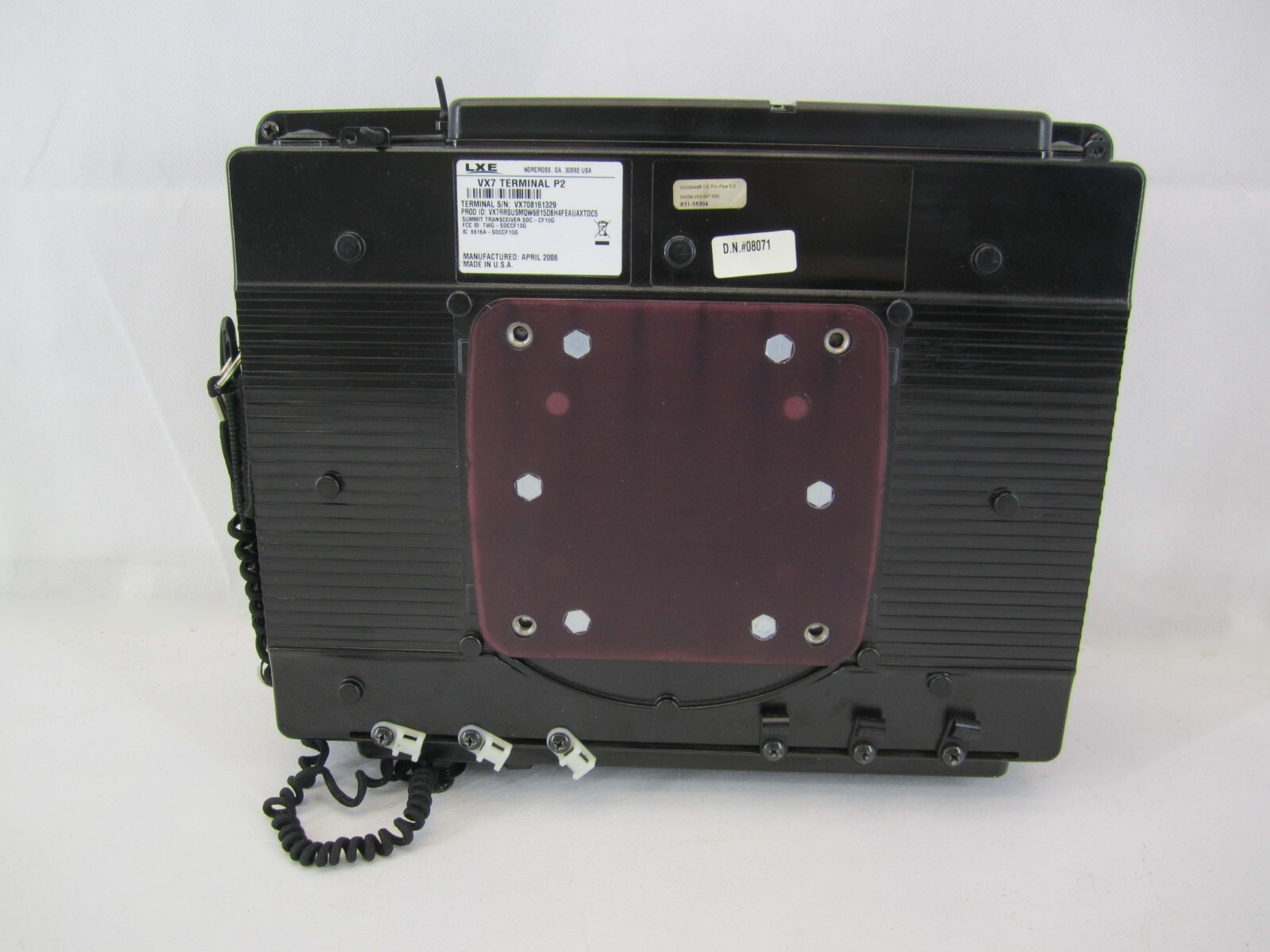 LXE VX7 Summit CE 5.0 Vehicle Mount Terminal (Used & Tested)