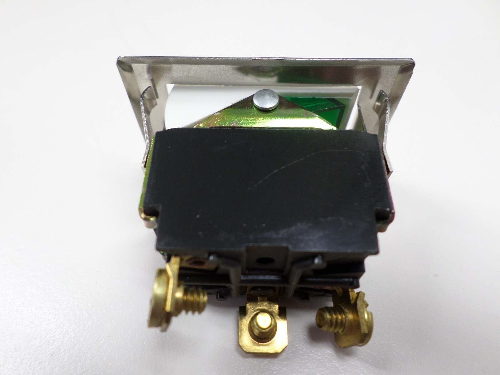 Cole Hersee 56300-08 Lighted Rocker Switch w/ Green Lens