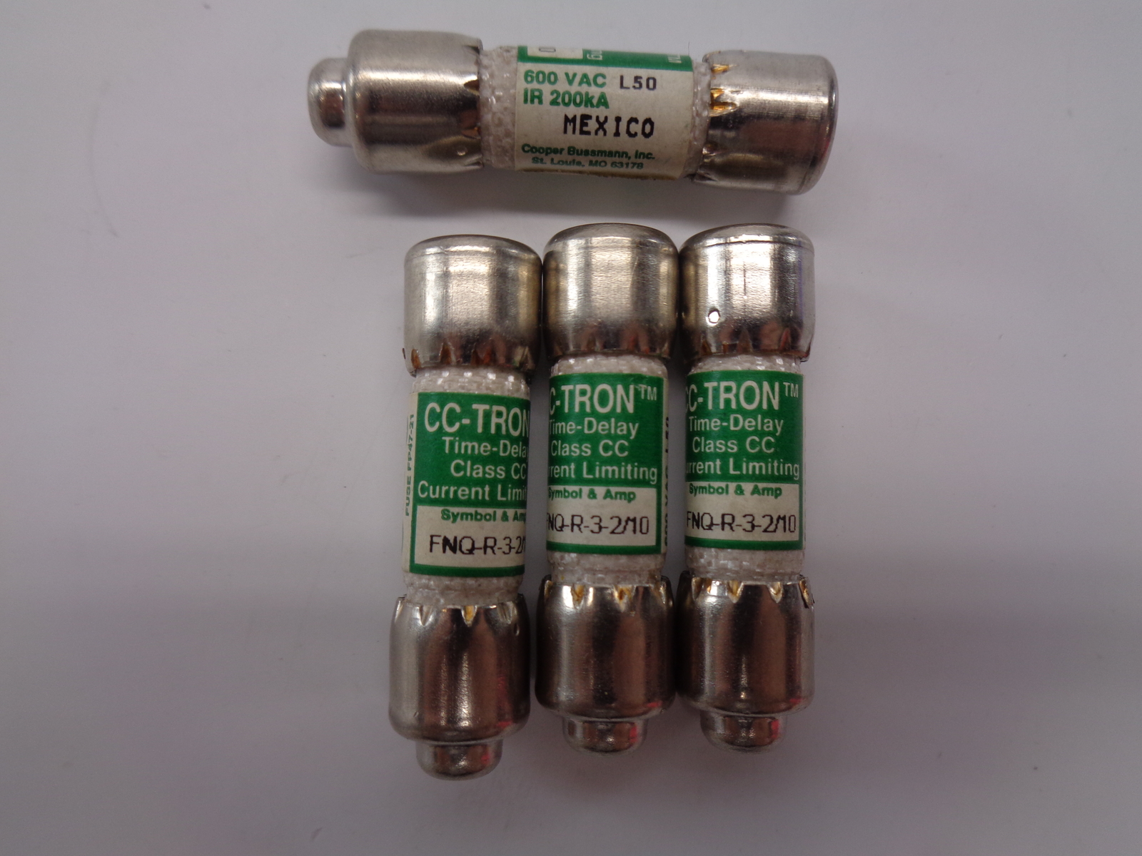 CC TRON FNQ-R-3-2/10 FUSE LOT OF 4 NSNP