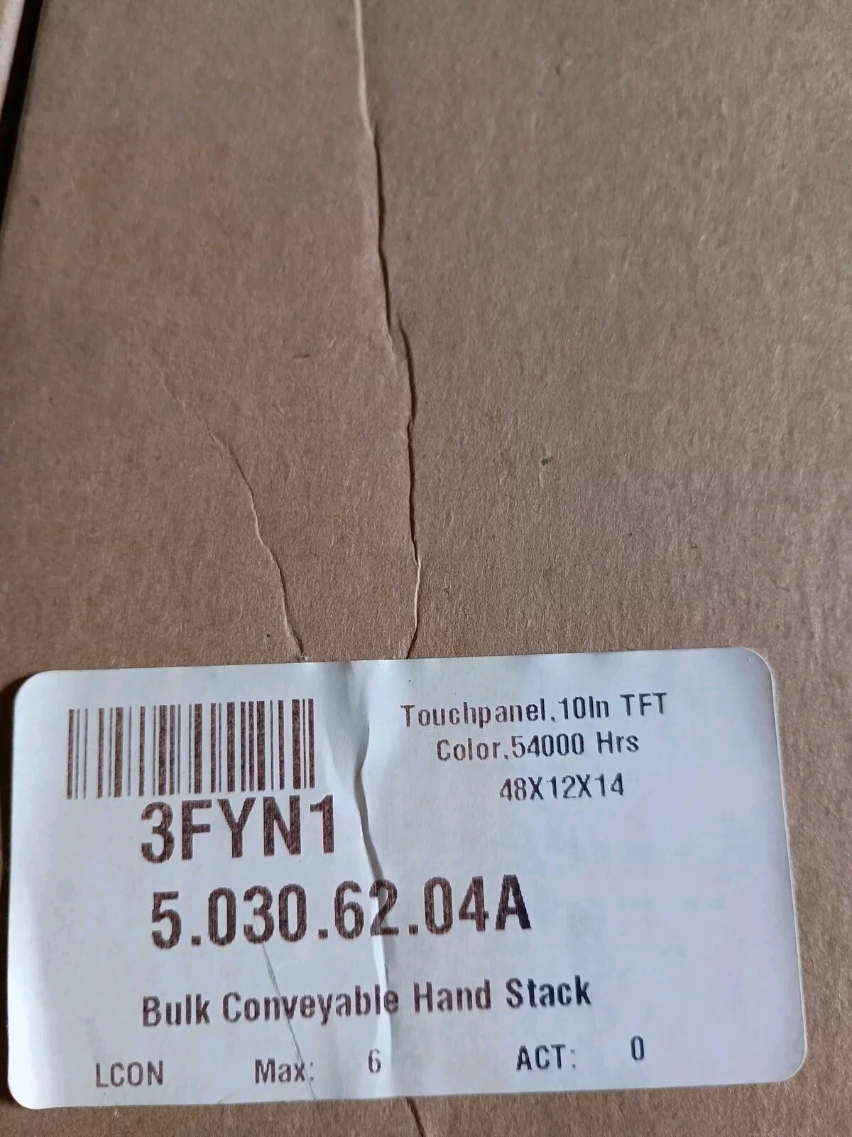 Dayton 10in TFT Color Touch Panel Screen