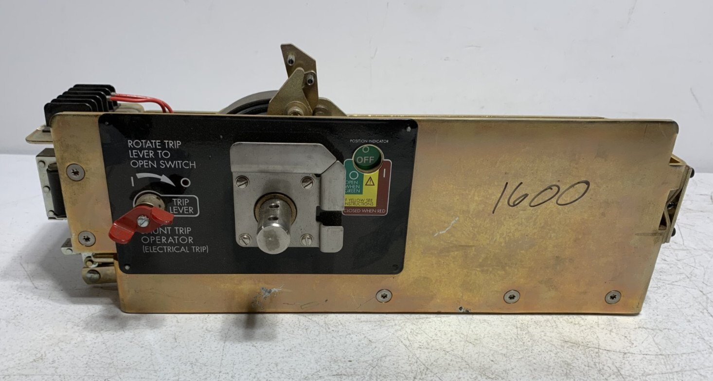 Shunt Trip Operator for 15kV 1600A Switchgear w/ Manual Lever & Coil