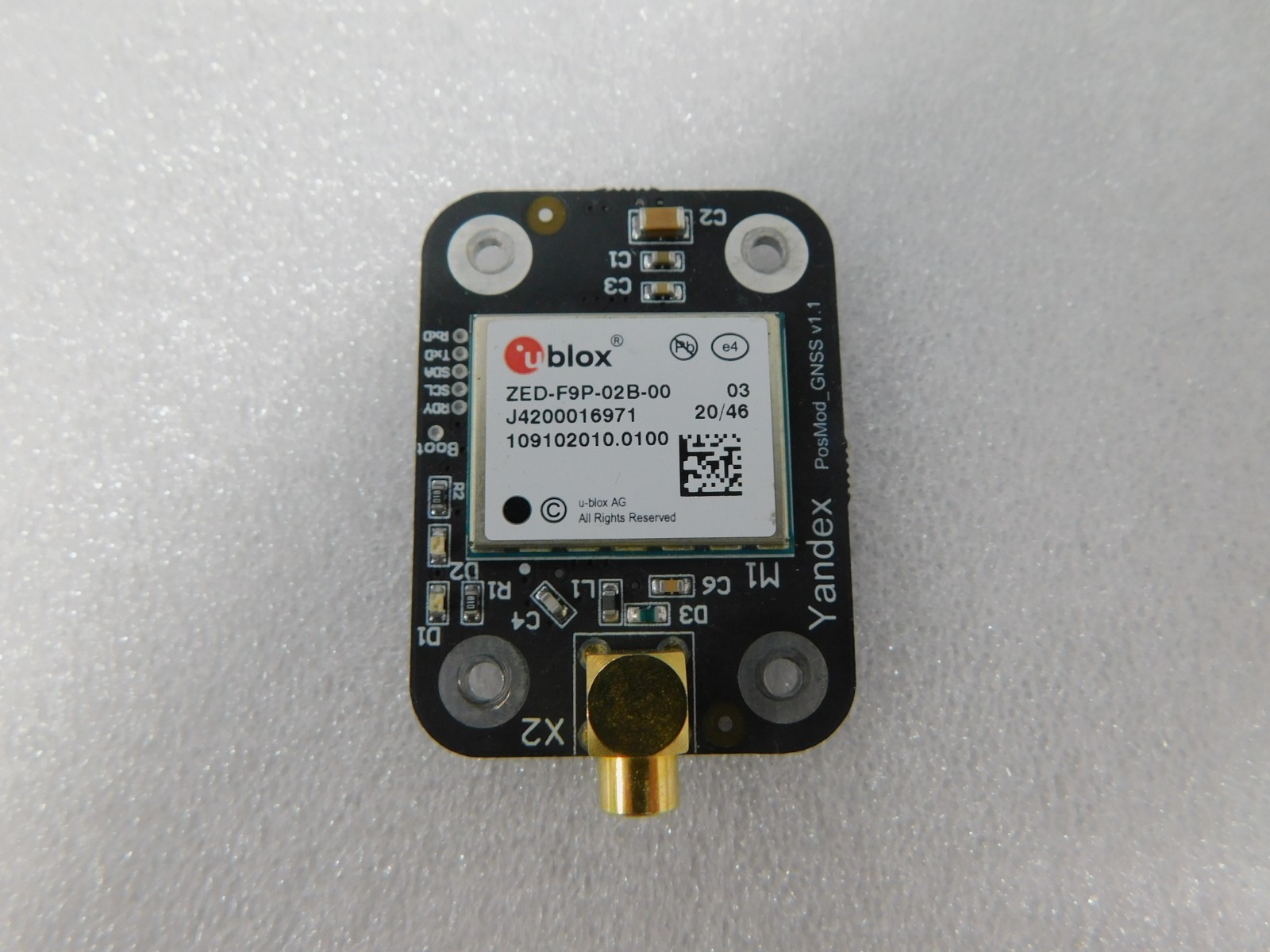U-Blox ZED-F9P Dev Board, High Precision, GNSS GPS Module ZED-F9P-02B-00