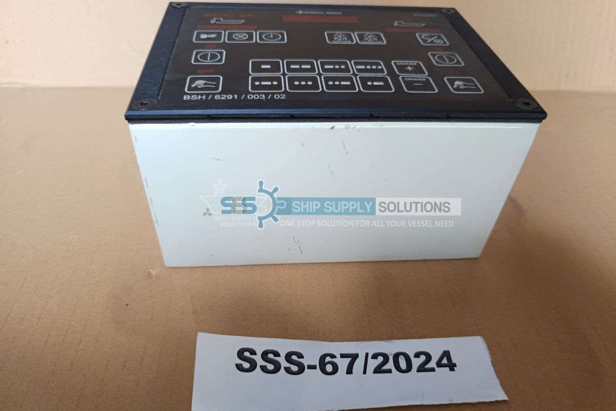 Kockum Sonics TLG2000 Horn Control Penal BSH/6291/003/02 (Unused New)