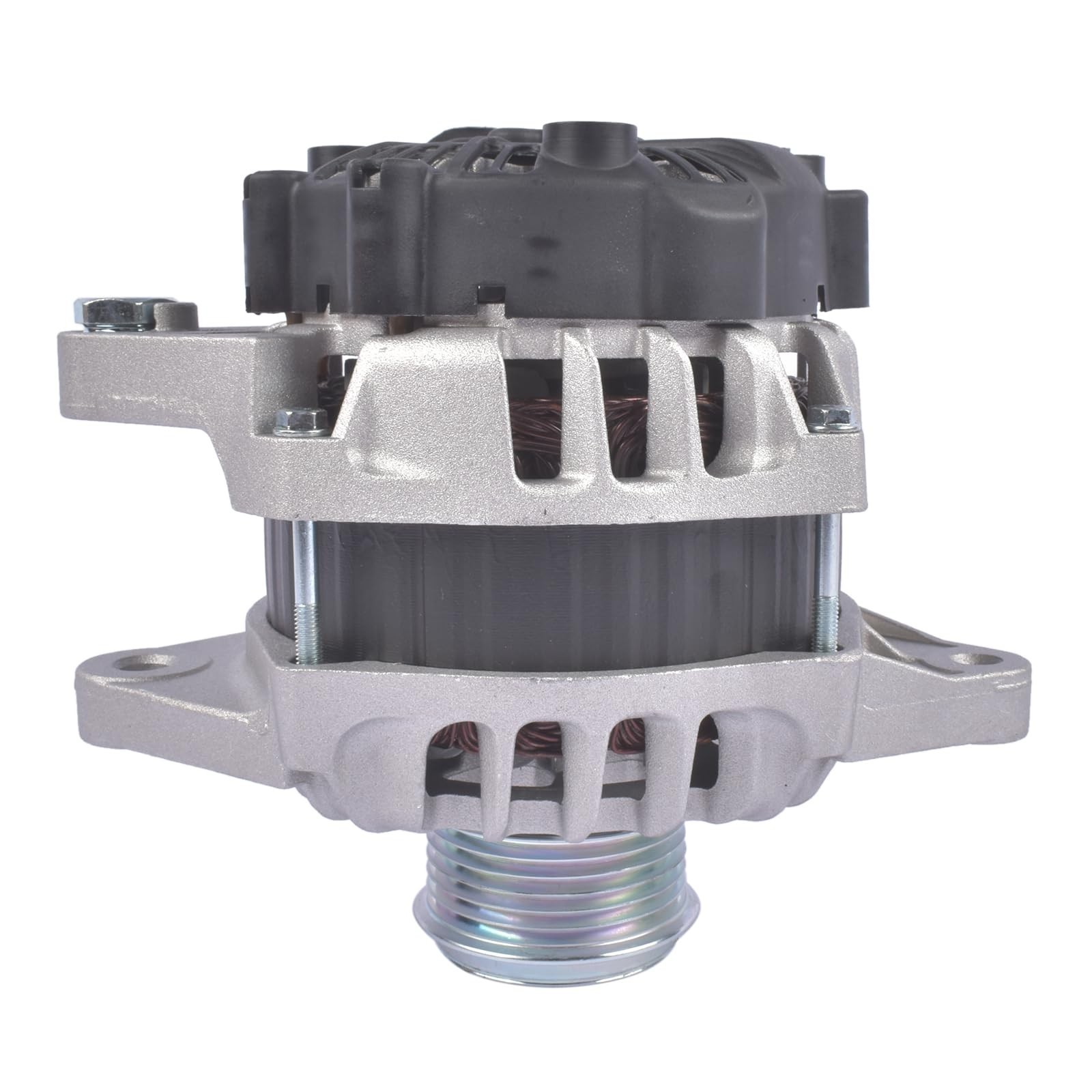 Alternator Replacement for Kia Soul Base Hatchback 1.6L L4 90A 12V CW 6-Groov…