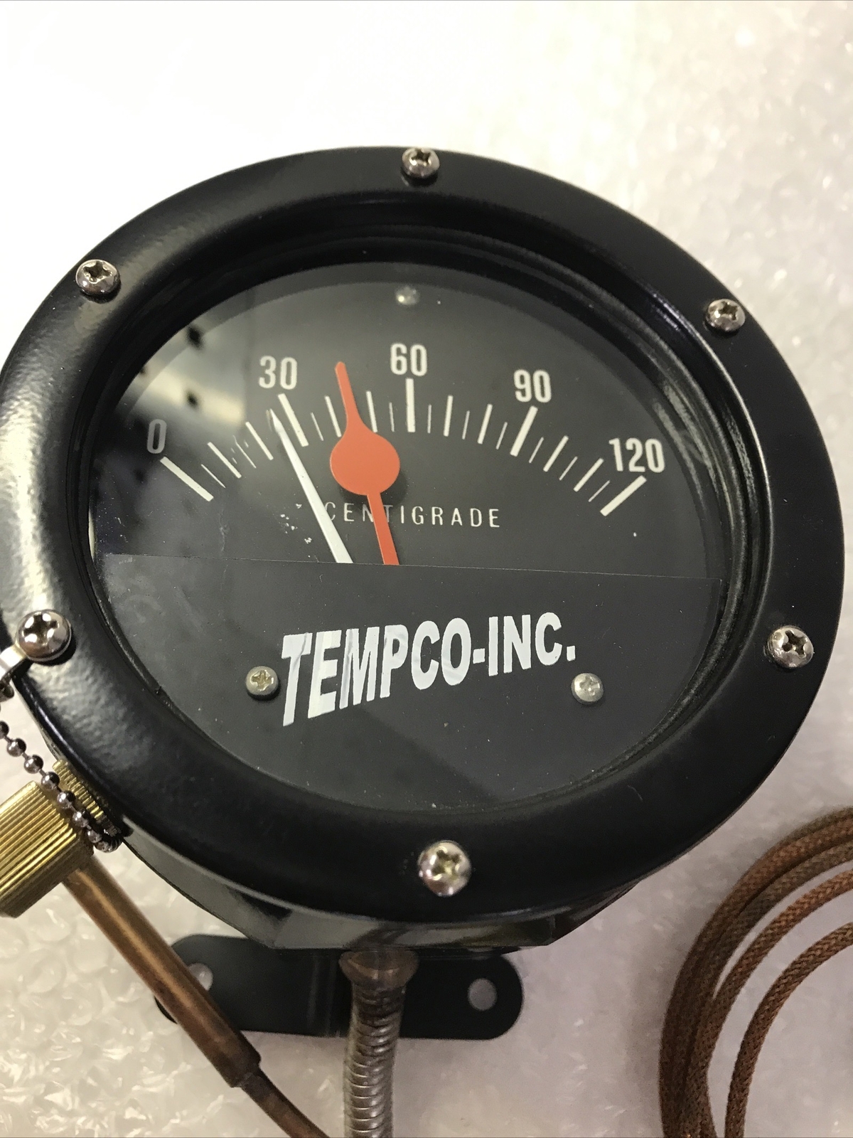 *New Tempco-Inc Temperature Indicating Switch Centigrade No Part No:# 0-120°