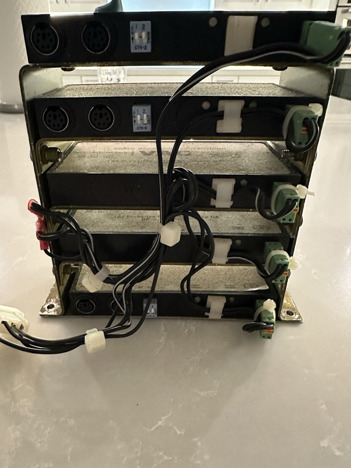 Lot of 5VAC 17-511-112 2×1 Composite Video Switches – Industrial Grade – UASI