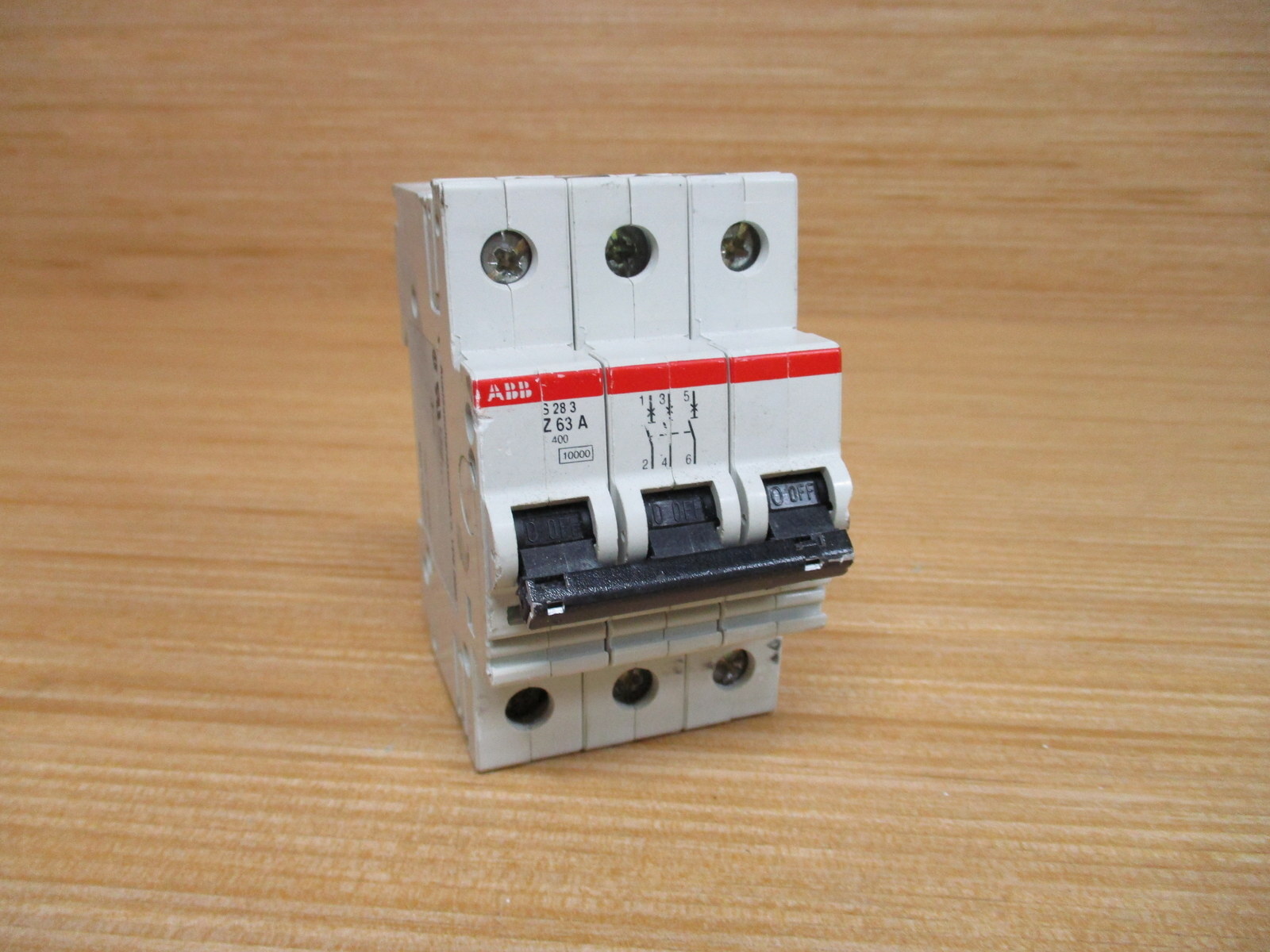 ABB S283-Z63A 63A Circuit Breaker S283-Z63