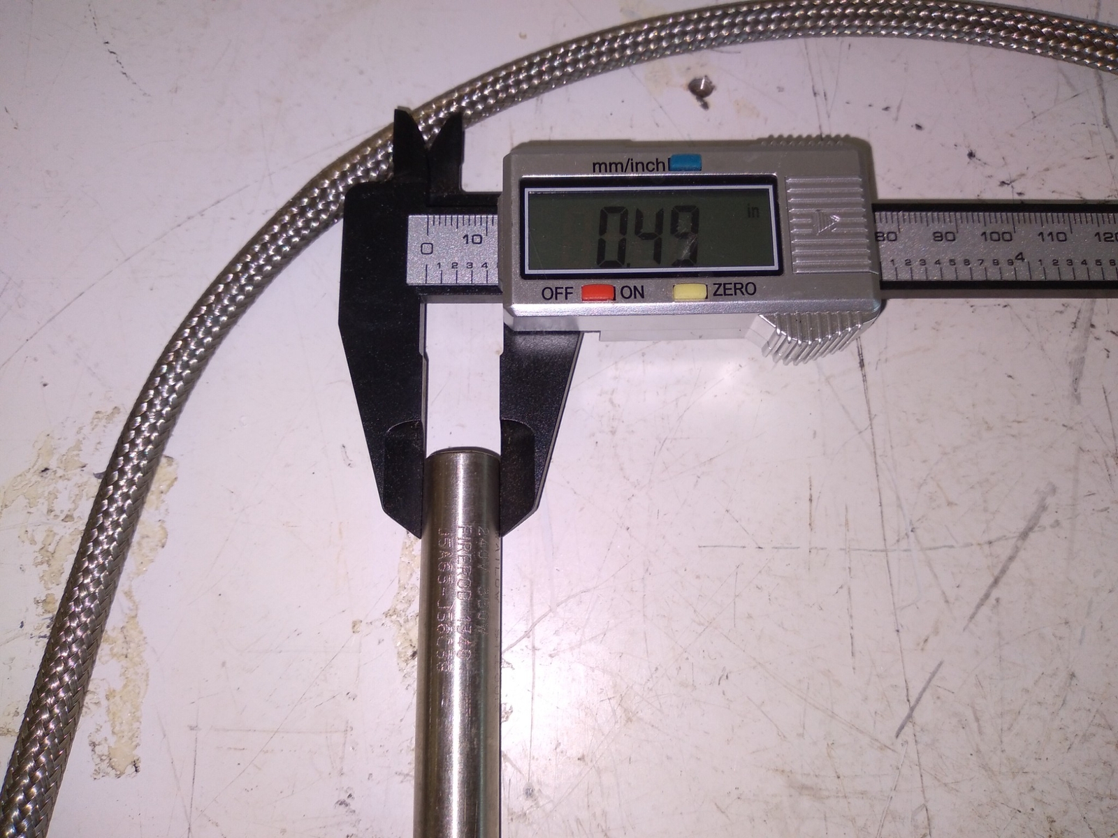 WATLOW ST. LOUIS 240V 350W FIREROD 1340 J5A63-J36C38