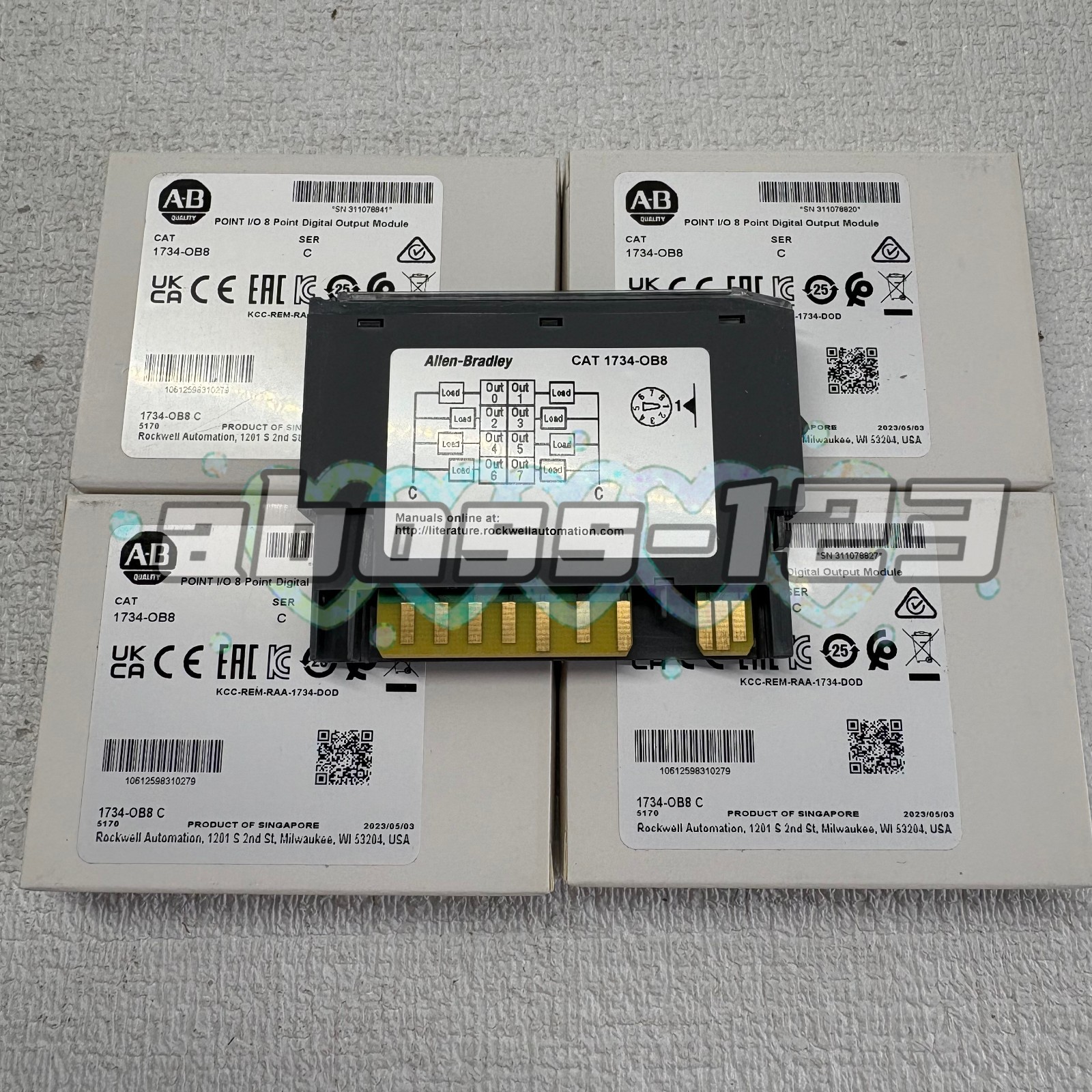 Brand 1734-OB8 Ser C Digital Output Module#1pcs new in box