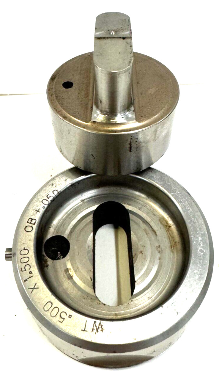 WILSON TOOL PUNCH & DIE SET OBLONG 0.500″ X 1.500″ 2 3/4″ OD