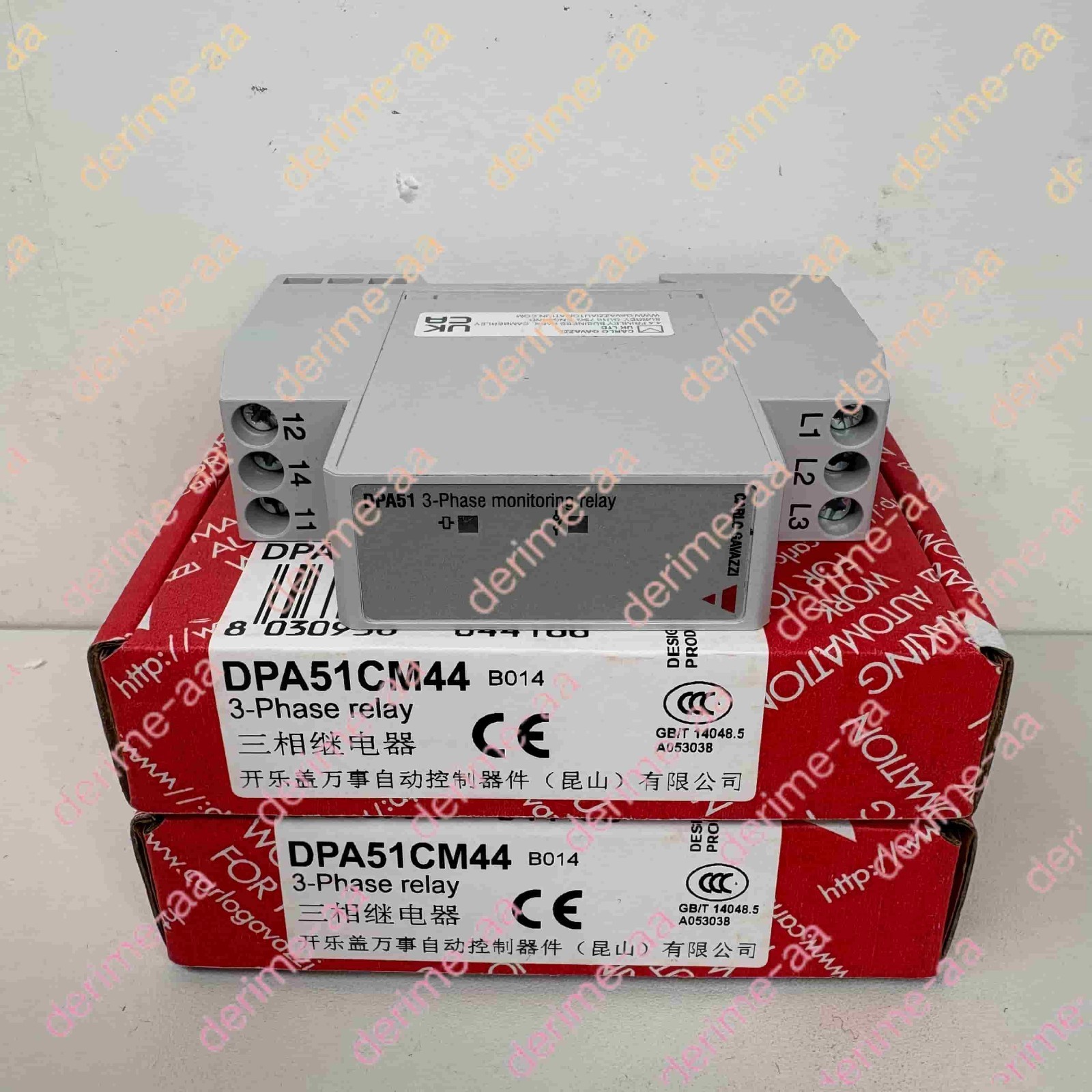 Carlo Gavazzi 3-phase DPA51CM44 B014T Phase Sequence Protection Relay#1pcs new i