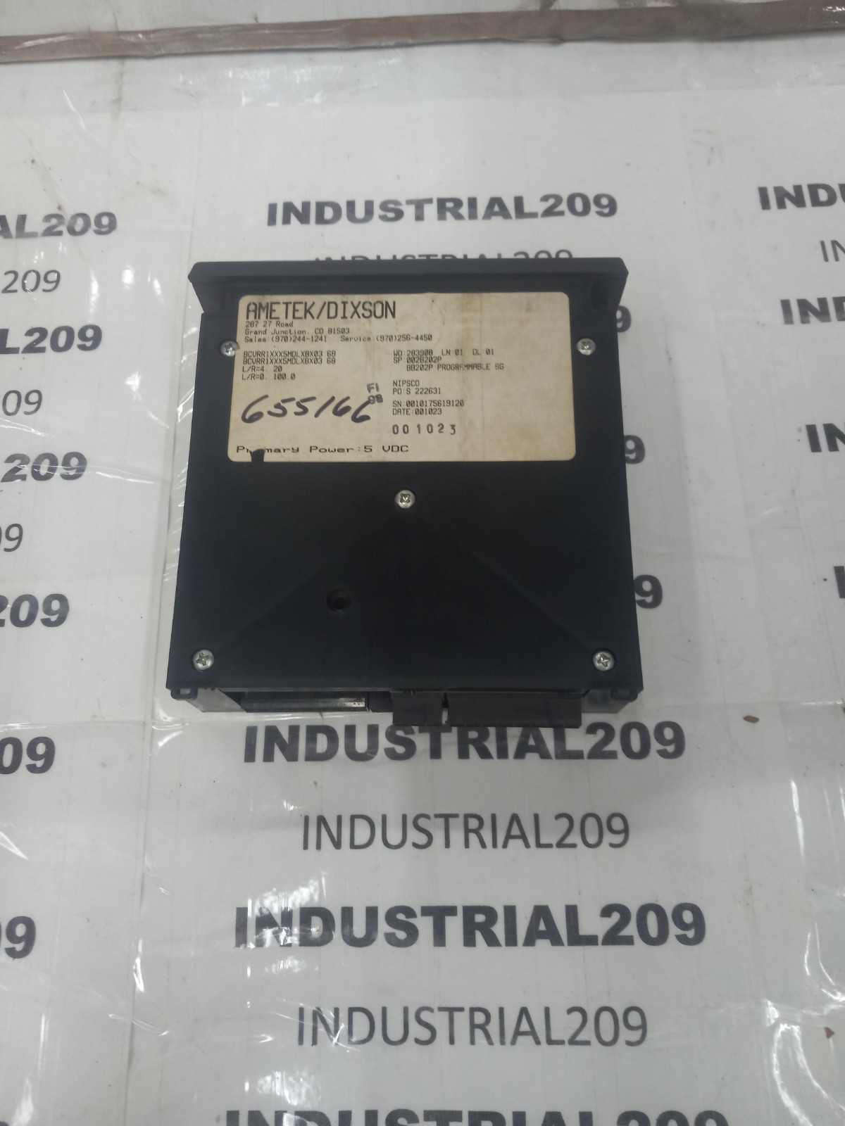 AMETEK/DIXSON BCVRR1XXX5MDLXBX03-68 SWITCHBOARD BARGRAPH