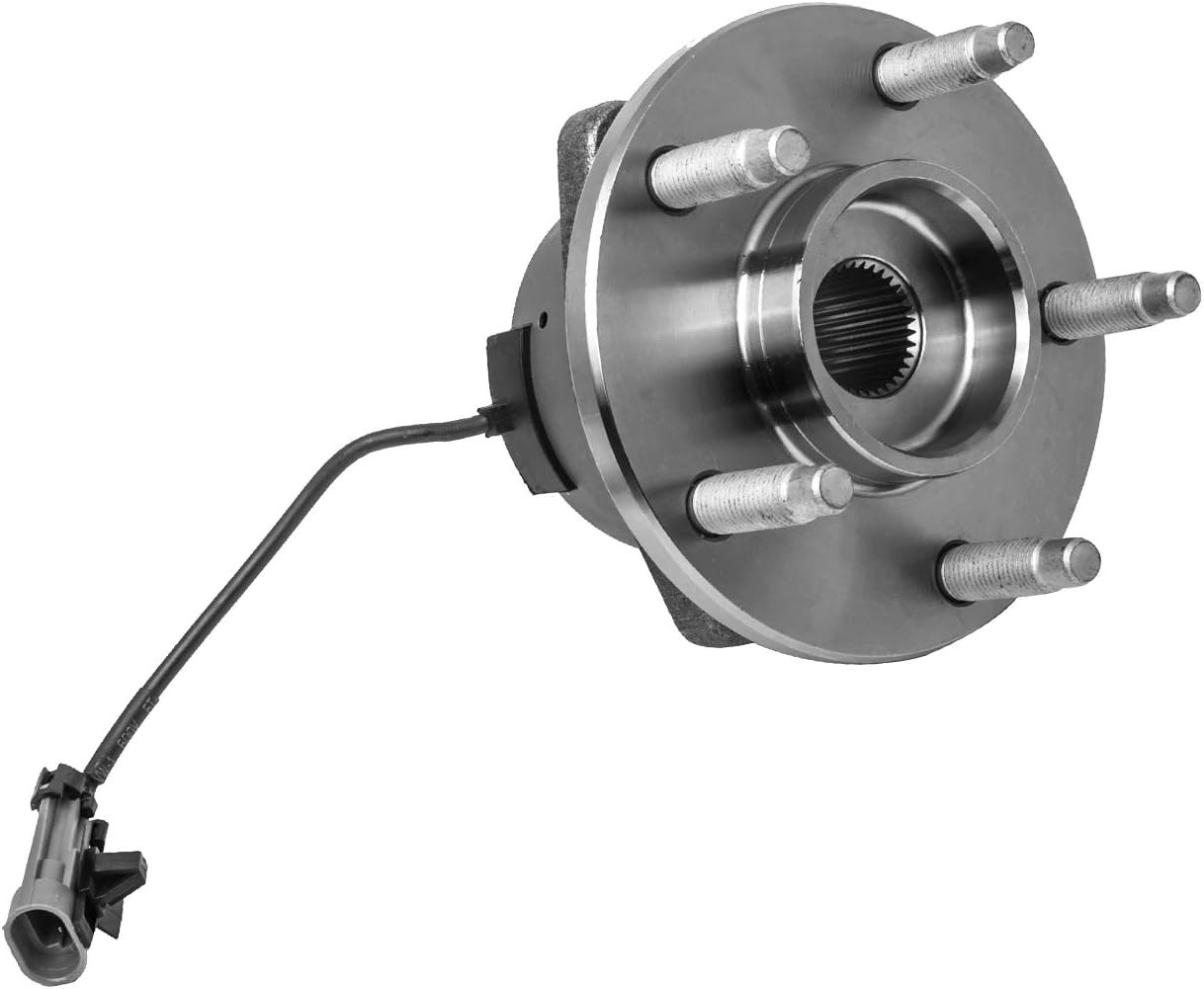 513206 Front Wheel Bearing and Hub Assembly (For 4-Wheel ABS Models; 5 Stud Hub)