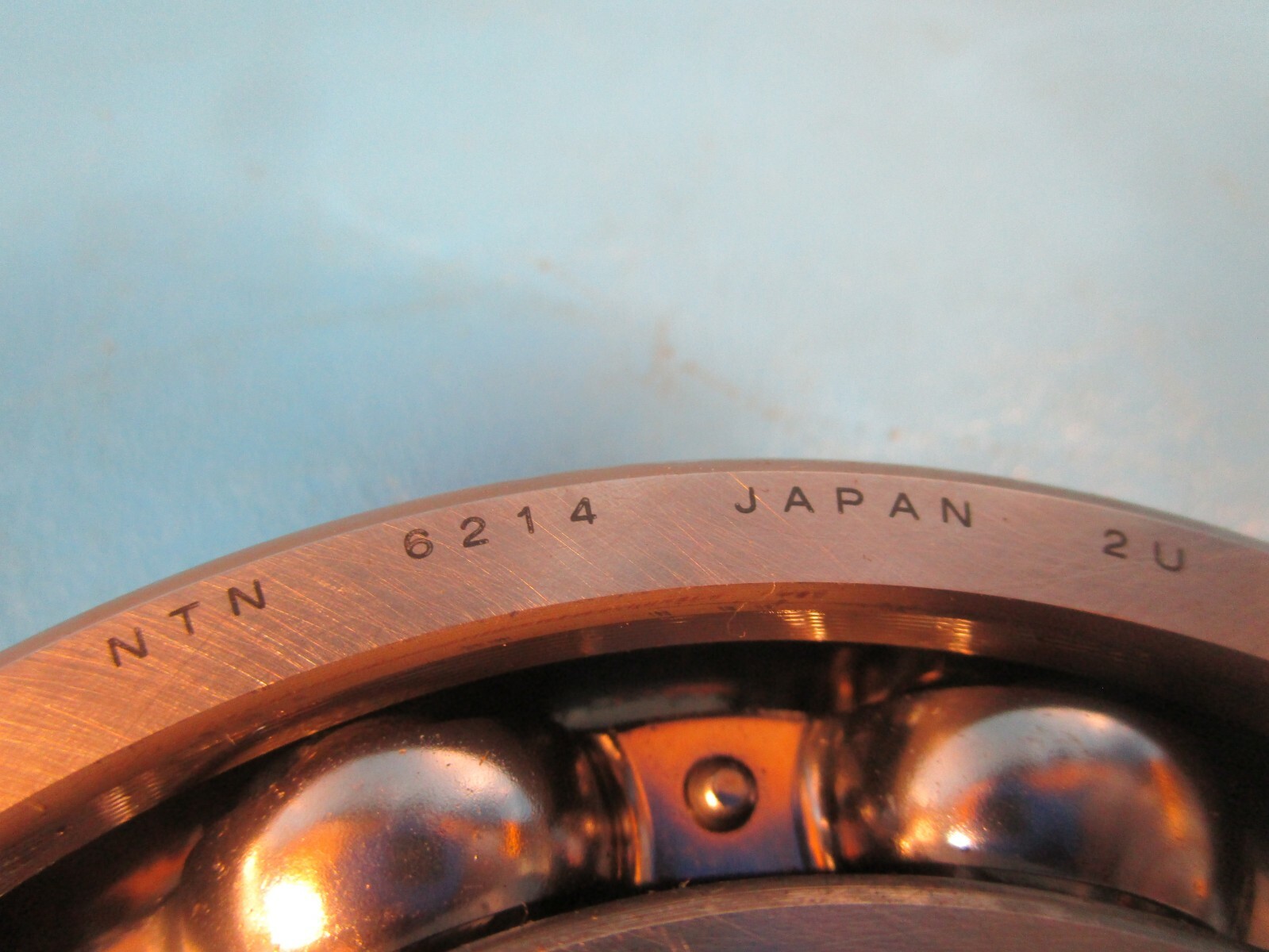 NTN 6214 Single Row Radial Bearing, Open, 70 mm ID x 125 mm OD x 24 mm W, Japan