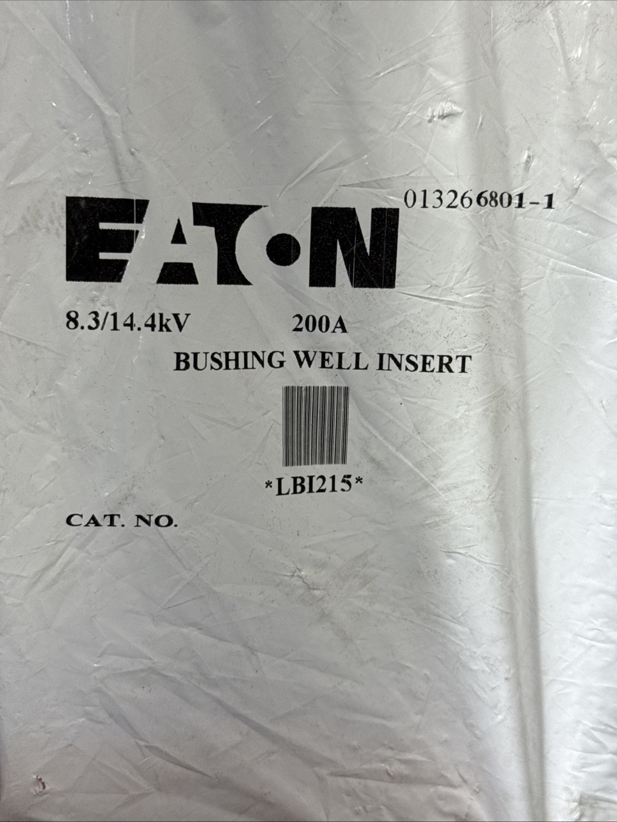 Eaton Bushing Well Insert 8.3/14.4kV 200A LBI215 New