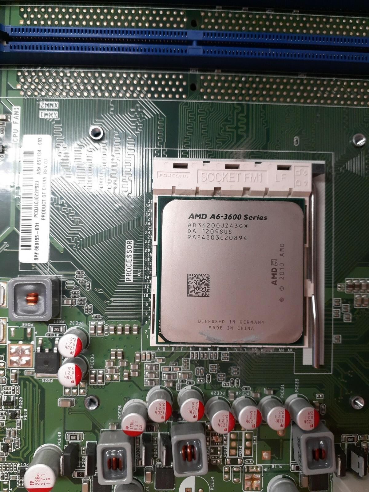HP Pegatron Holly2 AAHD2-HY REV 1.03 660155-001 Motherboard / AD36200JZ43GX