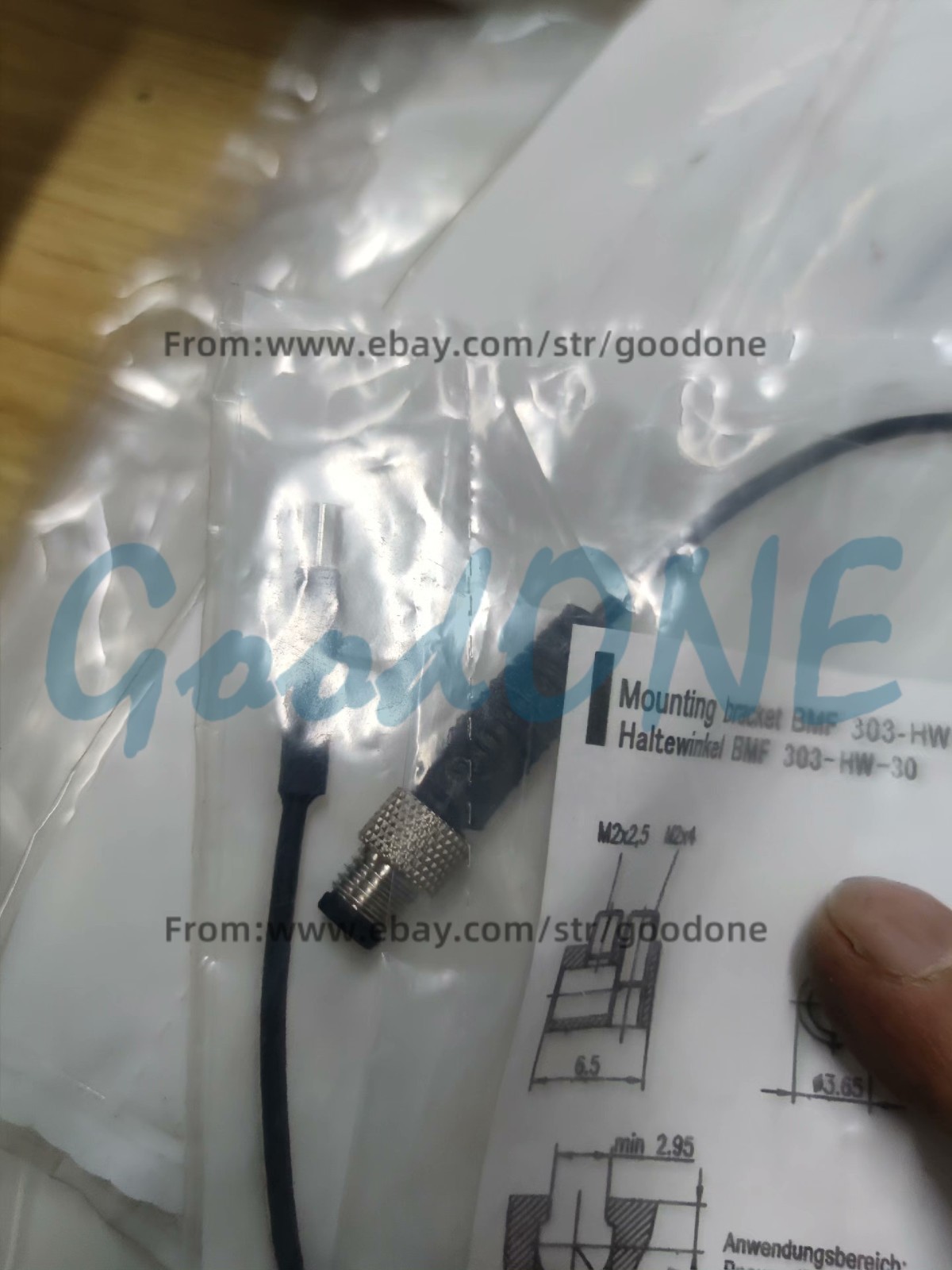1PC NEW FOR Balluff Sensor BMF00J8 BMF 303K/HW30-PS-C-2-SA2-S49-00,4ASM
