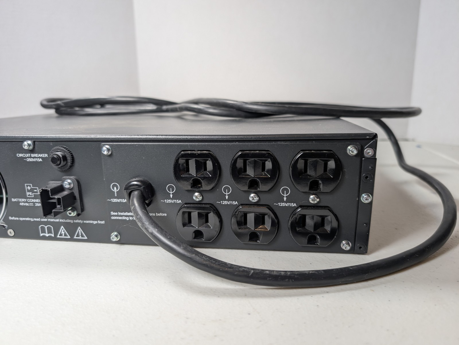 Liebert vertiv Emerson GXT3-1500RT120 UPS System No Batteries/Cage