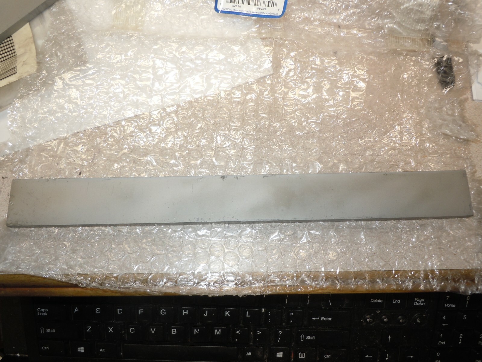 MONSTER C2 Micrograin Carbide Tool Blank,12″ L,1 1/4″ W,Unfinished, 777-001420