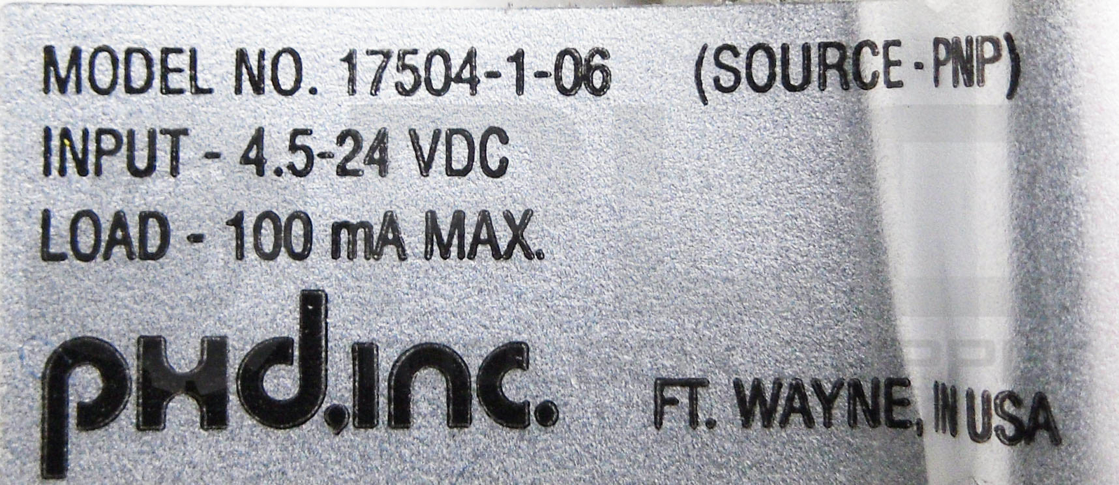 NEW PHD 17504-1-06 REED SWITCH