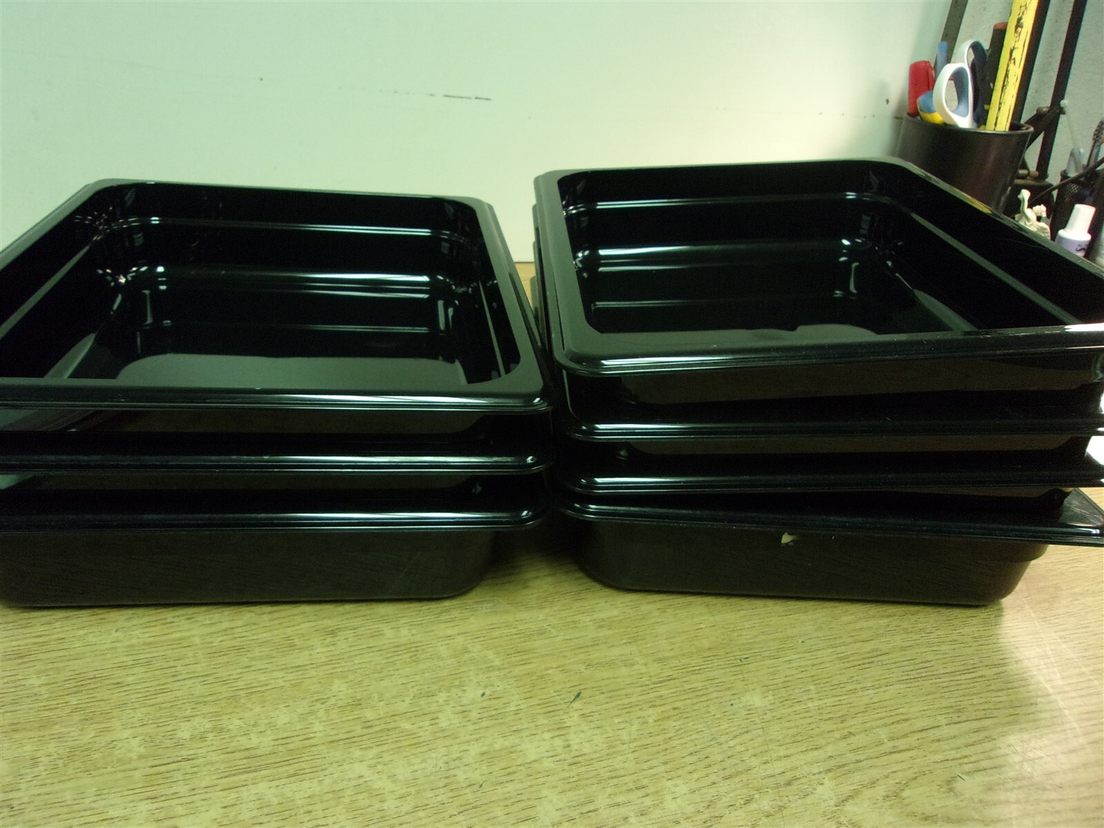 Cambro Camwear 22CW 1/2size x 2.5″ lot of 7 *FREE SHIPPING*