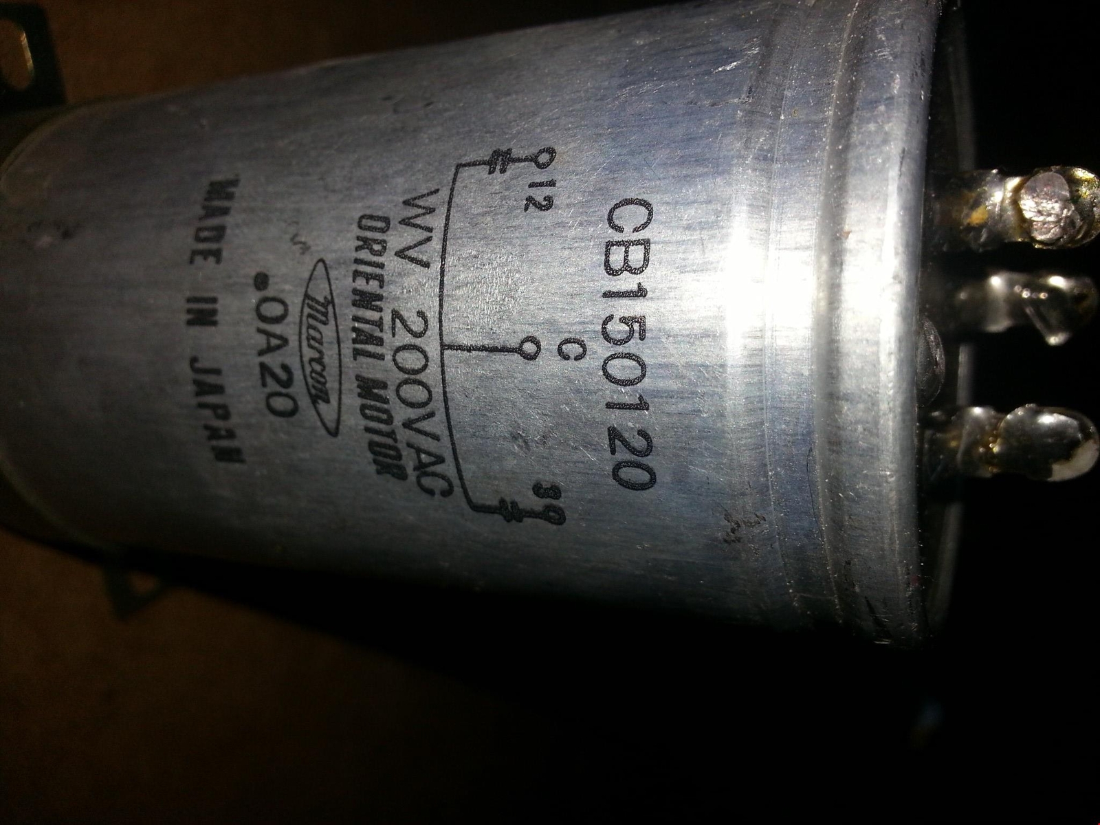 MARCON CB150120 WV 200VAC .A20 ORIENTAL MOTOR