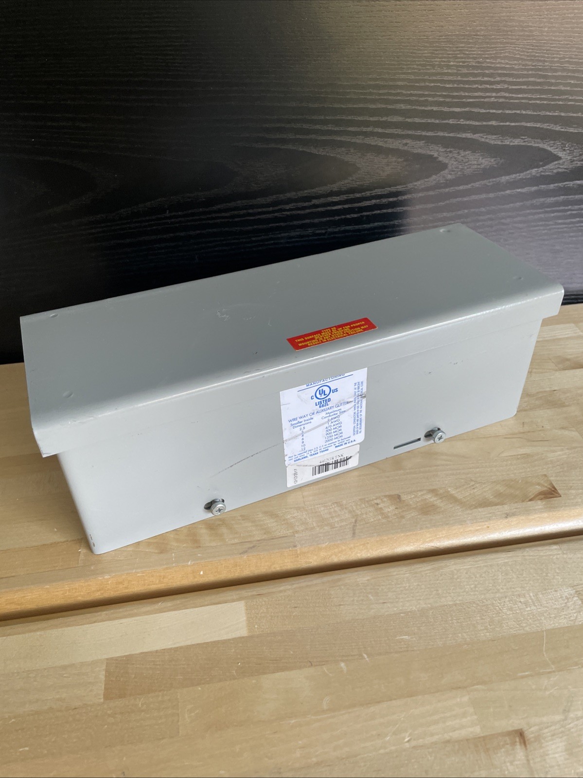 Unity Wire Way or Auxiliary Gutter