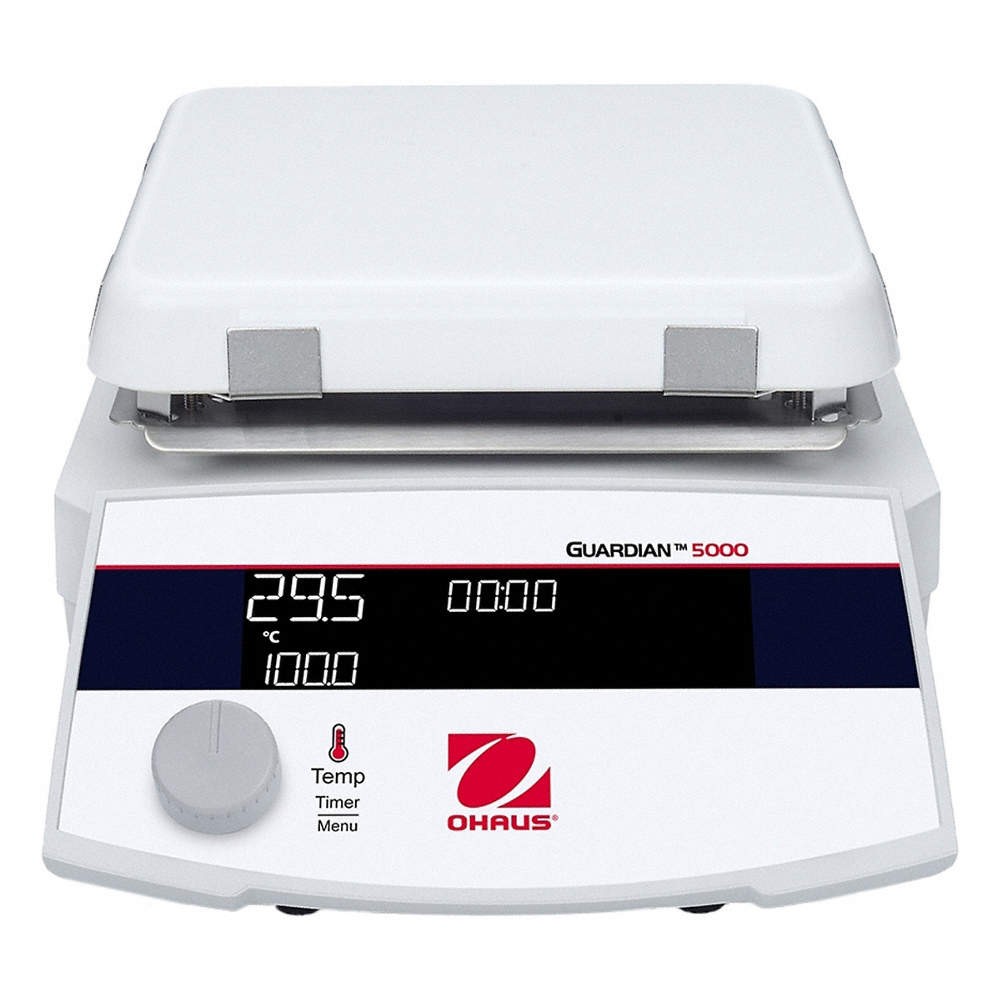 OHAUS Hot Plate Stirrer,Ceramic Coated Al 847V47
