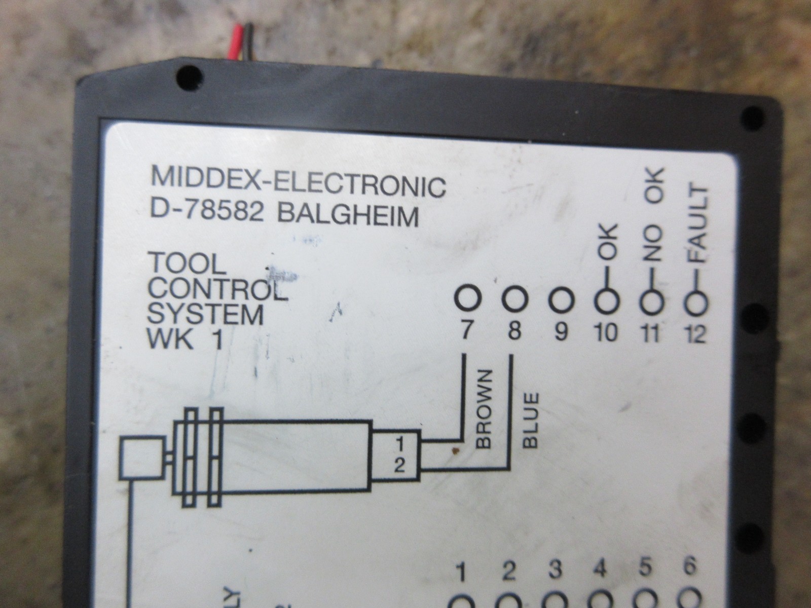 1996 CITIZEN L25 CNC LATHE MIDDEX ELECTRONIC TYP WK1 TOOL SYSTEM