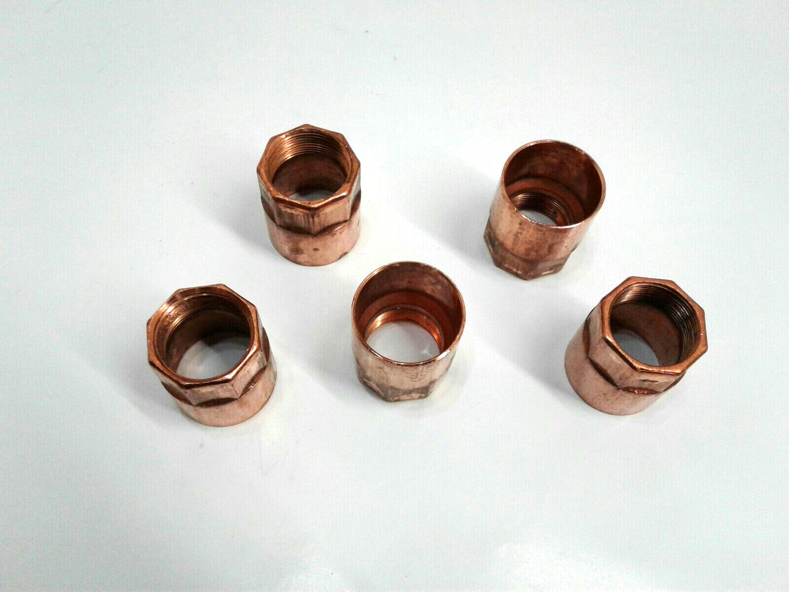 Nibco 603-R Female Red Adapter 2×1-1/2 Wrot Copper Pressure Fitting CxF Box Of 5