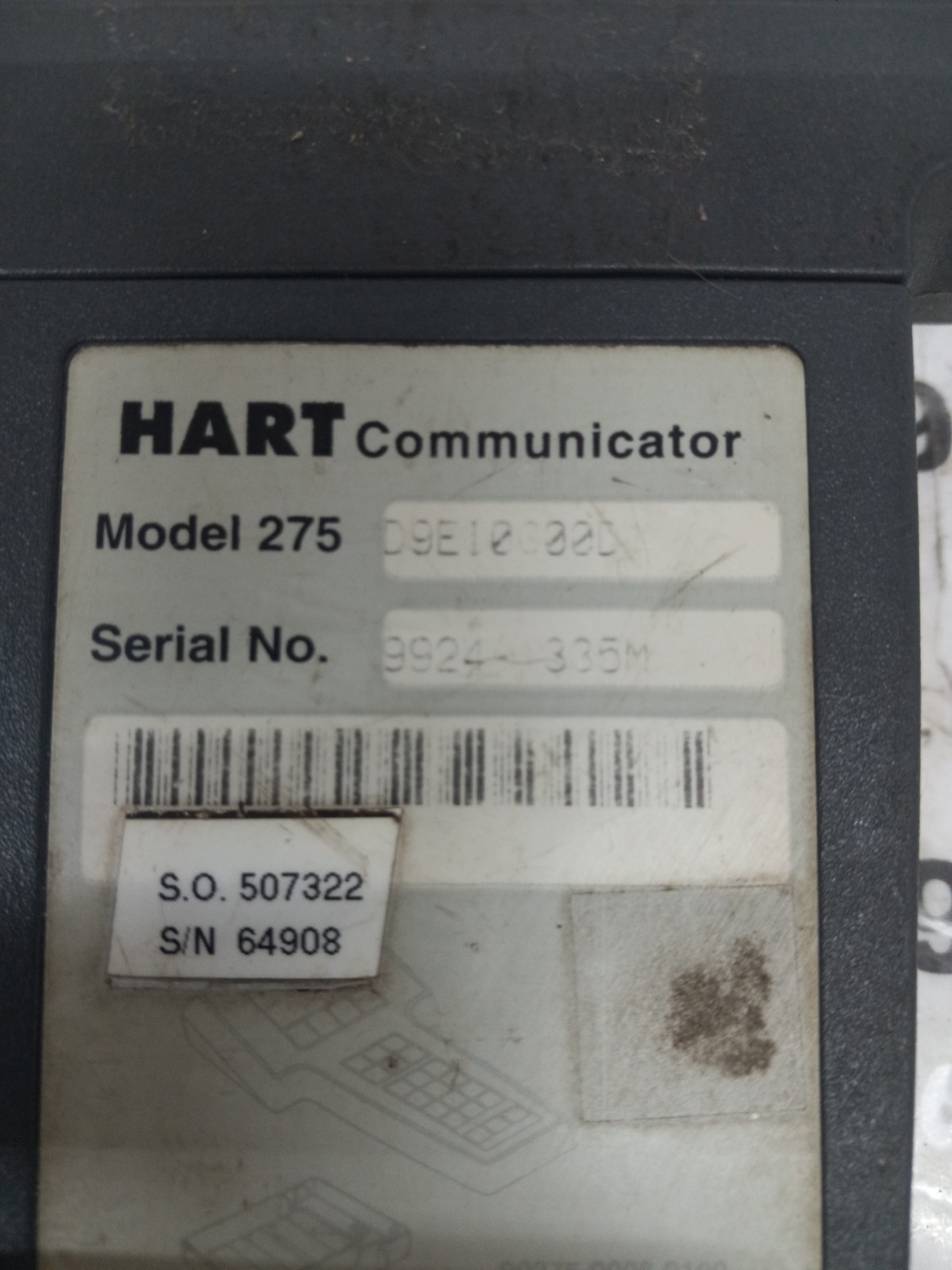 HART COMMUNICATOR 275-D9E10000D
