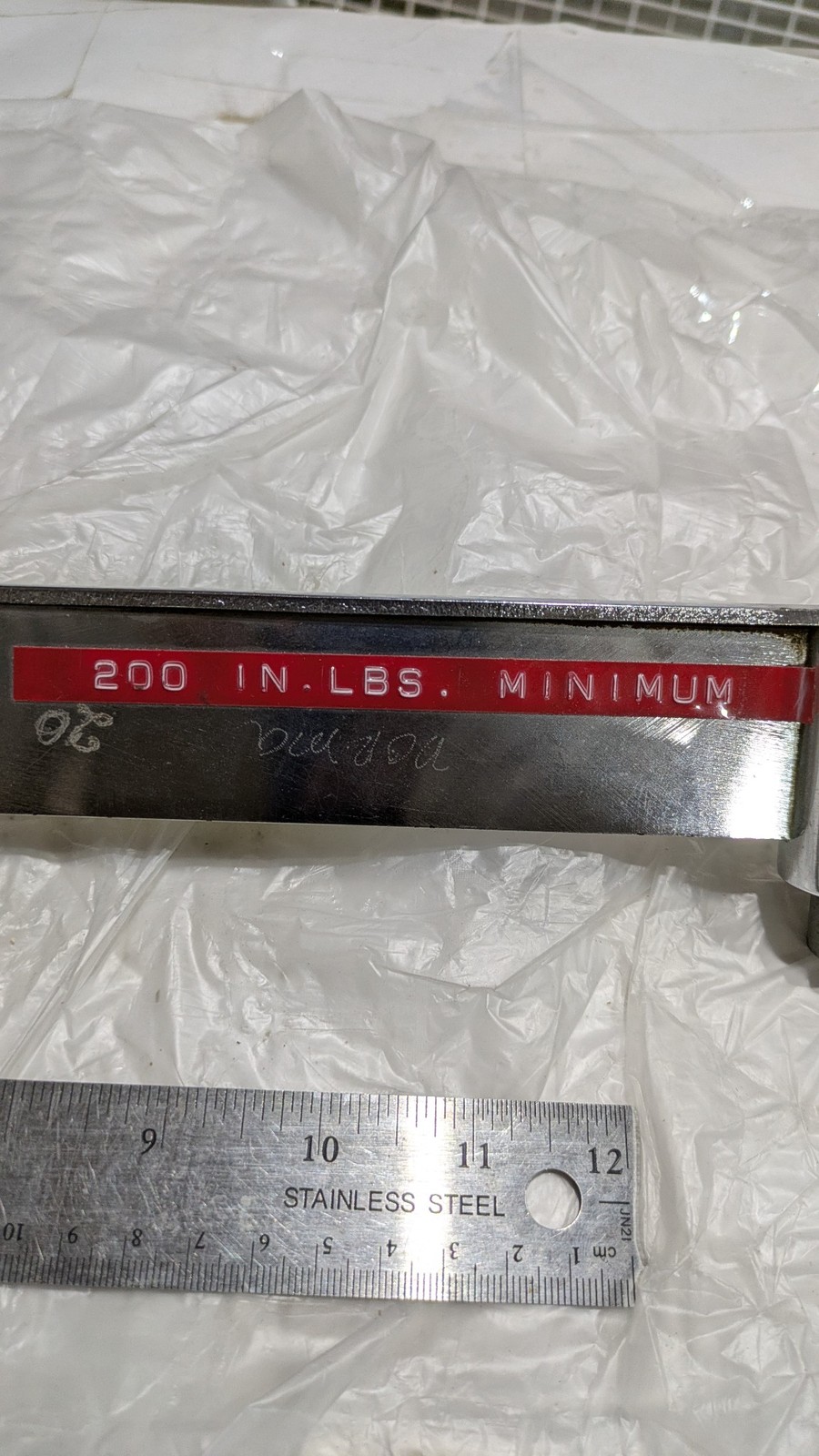 LSP M-202 1274 TORQUE WRENCH 0-1000 LBS