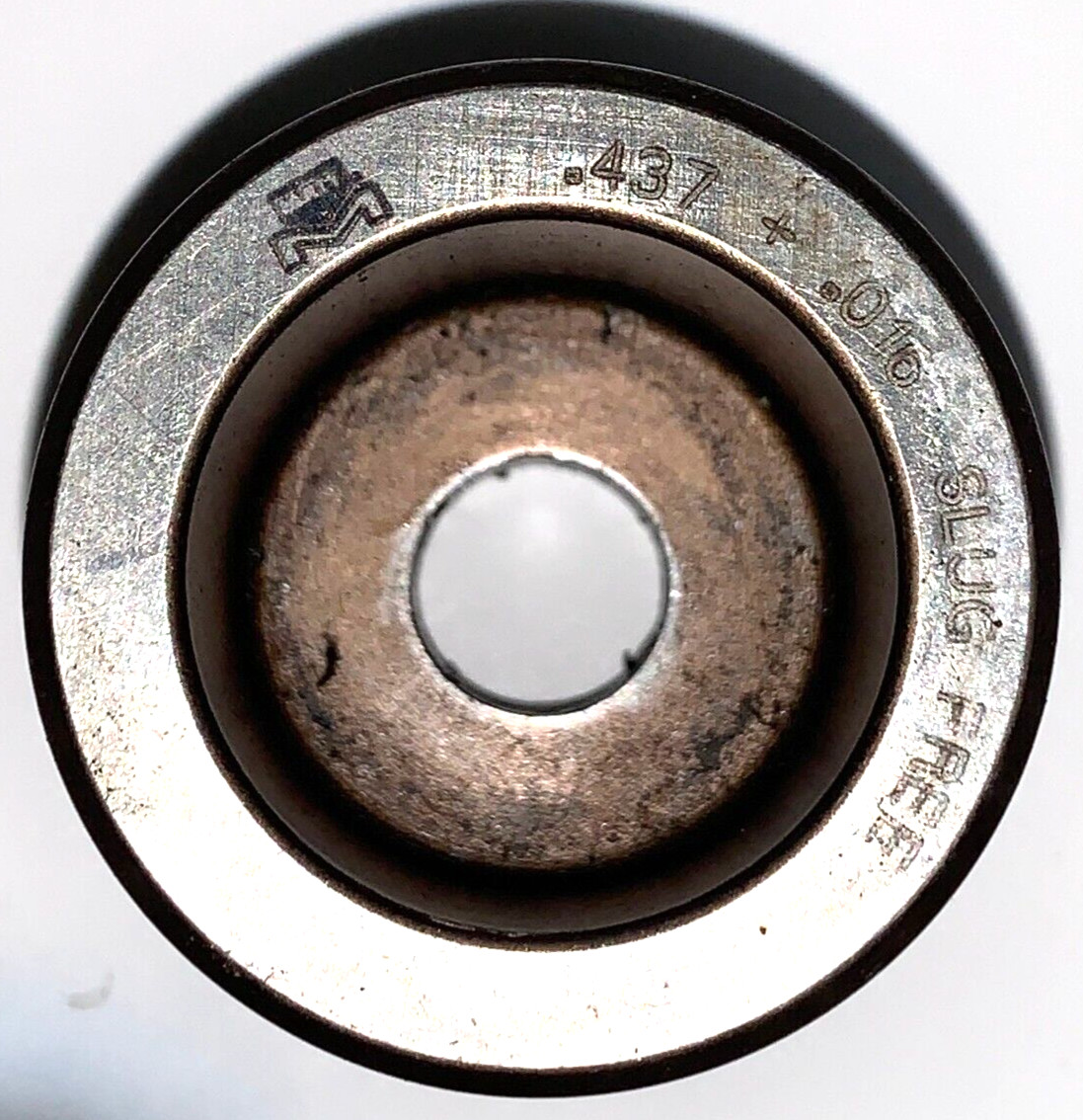 MATE PRECISION ROUND DIE 0.437″ + .016 SLUG FREE 1-1/2″ OD 1-1/16″ ID 1″ WIDTH