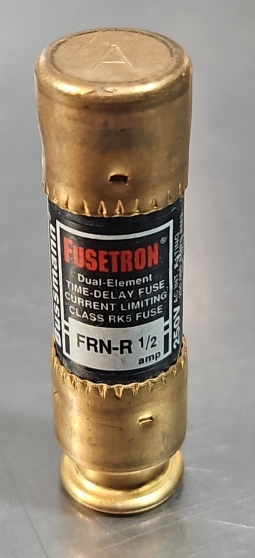 Fusetron FRN-R-1/2 Fuse Black Loc4C4