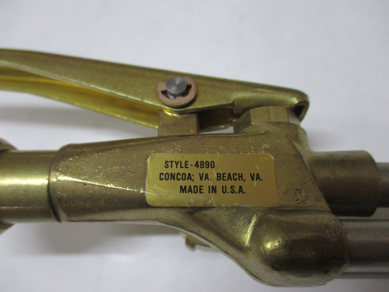 4890 CONCOA CUTTING TORCH USED