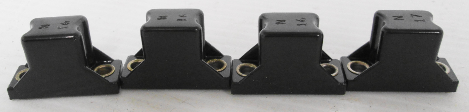 Mixed lot of (4) Allen Bradley Heater Elements (3) N16 (1) N17