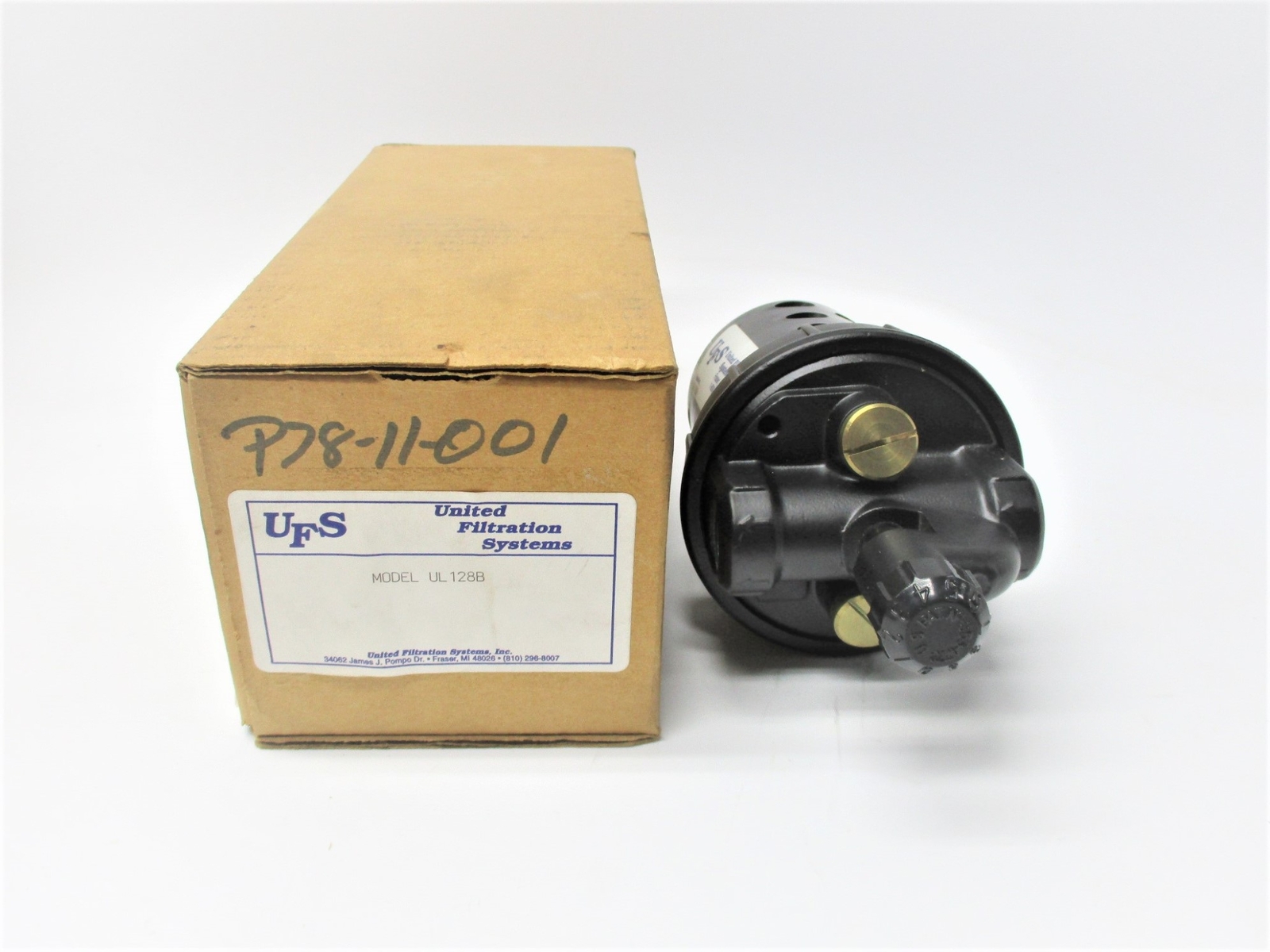 UNITED FILTRATION SYSTEMS UL128B 150PSIG NSMP