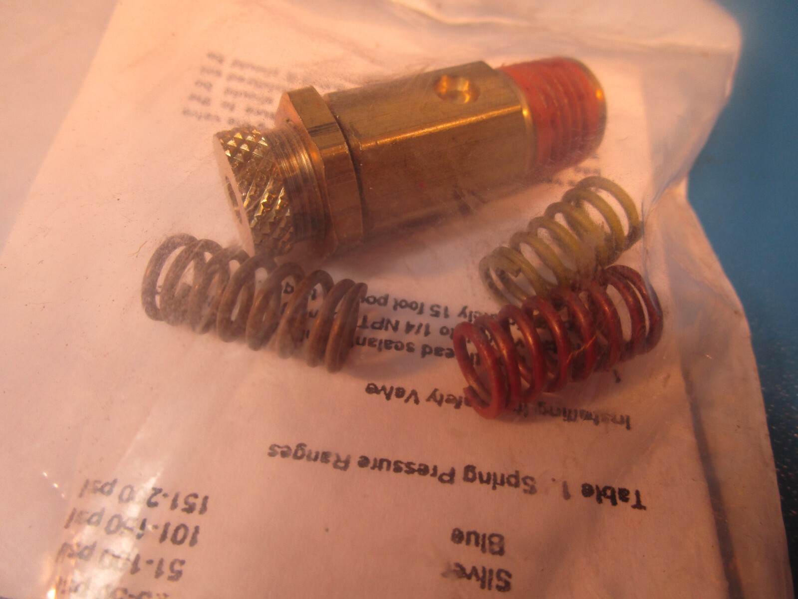 Control Devices NC25 1UK002, 1/4″ ADJ Relief Valve, Non-Code Relief Valve