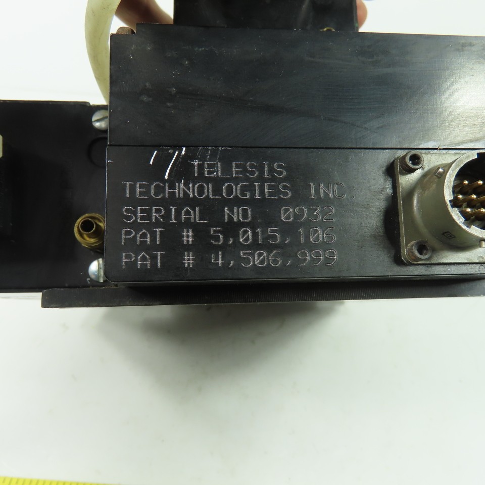 Telesis Pinstamp Marking System Liquid Ejection Device PAT#5015106
