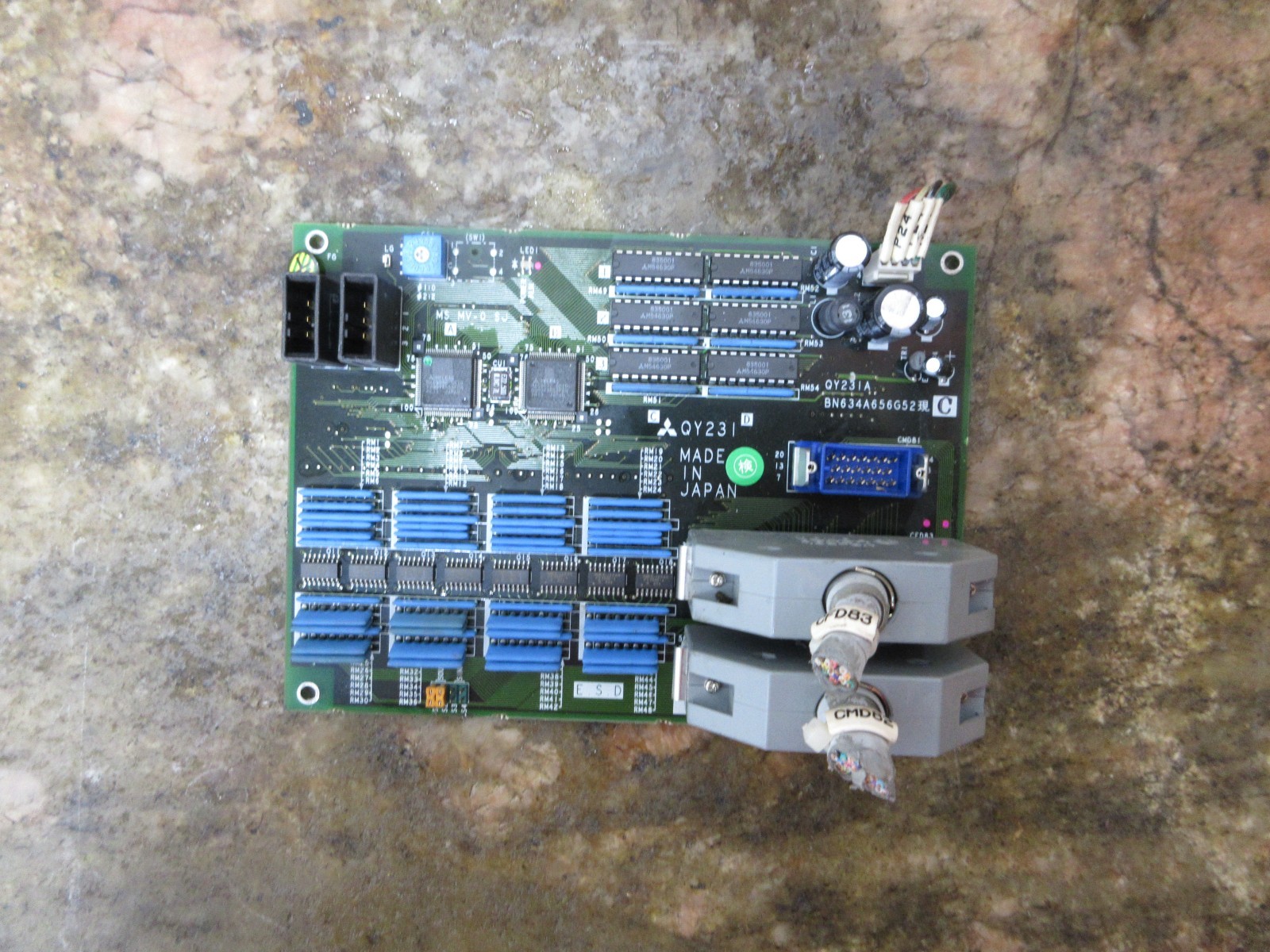 1999 MORI SEIKI CL-153 CNC LATHE QY231 QY231A BN634A656G52 C BOARD